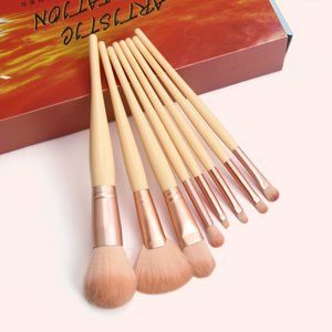 8Pcs Makeup Brushes Eyeshadow Palette Powder Brush